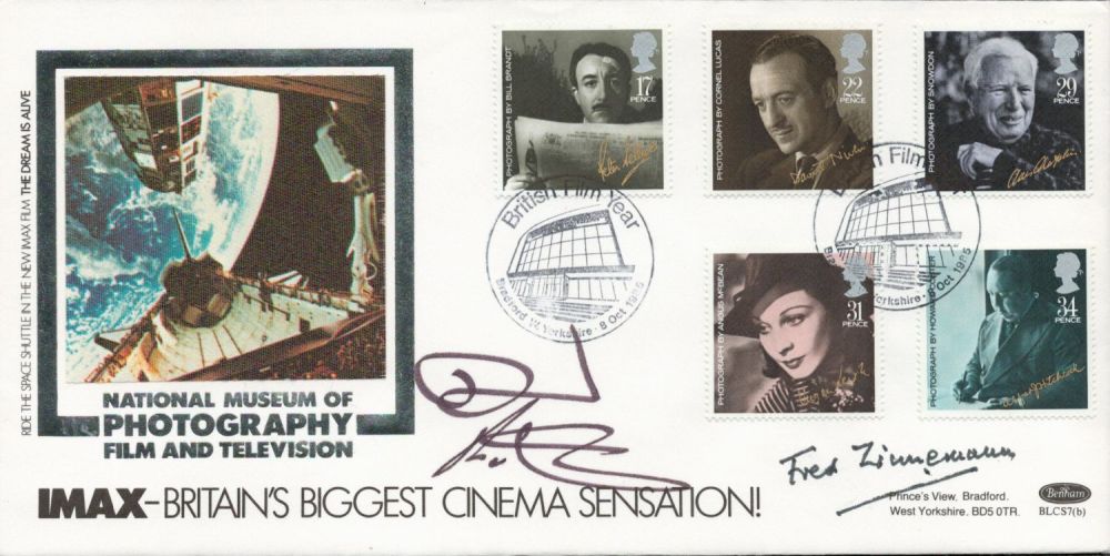 Lot 156: Fred Zimmermann and David Putnam signed 1985 Films...