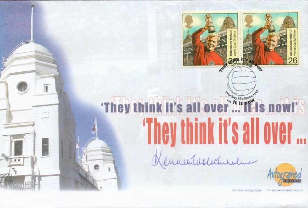 Lot 163: Kenneth Wolstenholme signed 2000 They Think it's All...