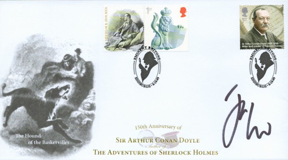 Lot 186: Jude Law actor signed 2009 Hound of the...