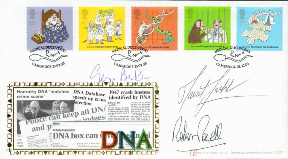 Lot 195: David Suchet, George Baker and Robert Powell signed...