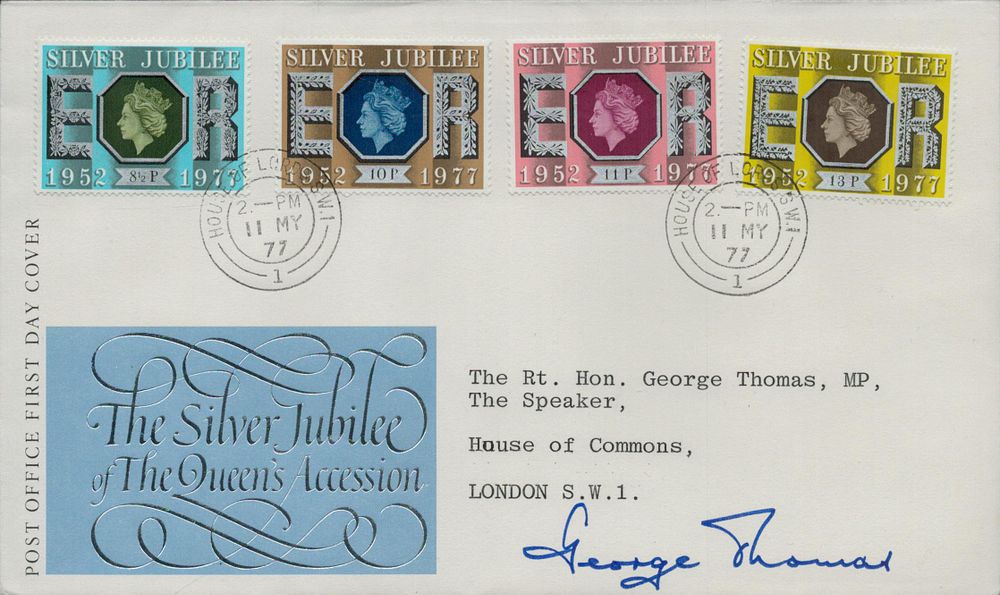 Lot 151: RT Hon George Thomas MP signed The Silver...