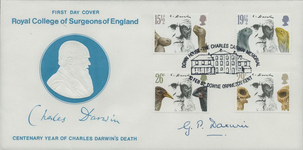 Lot 154: G.P.Darwin signed Royal College of Surgeons of England...