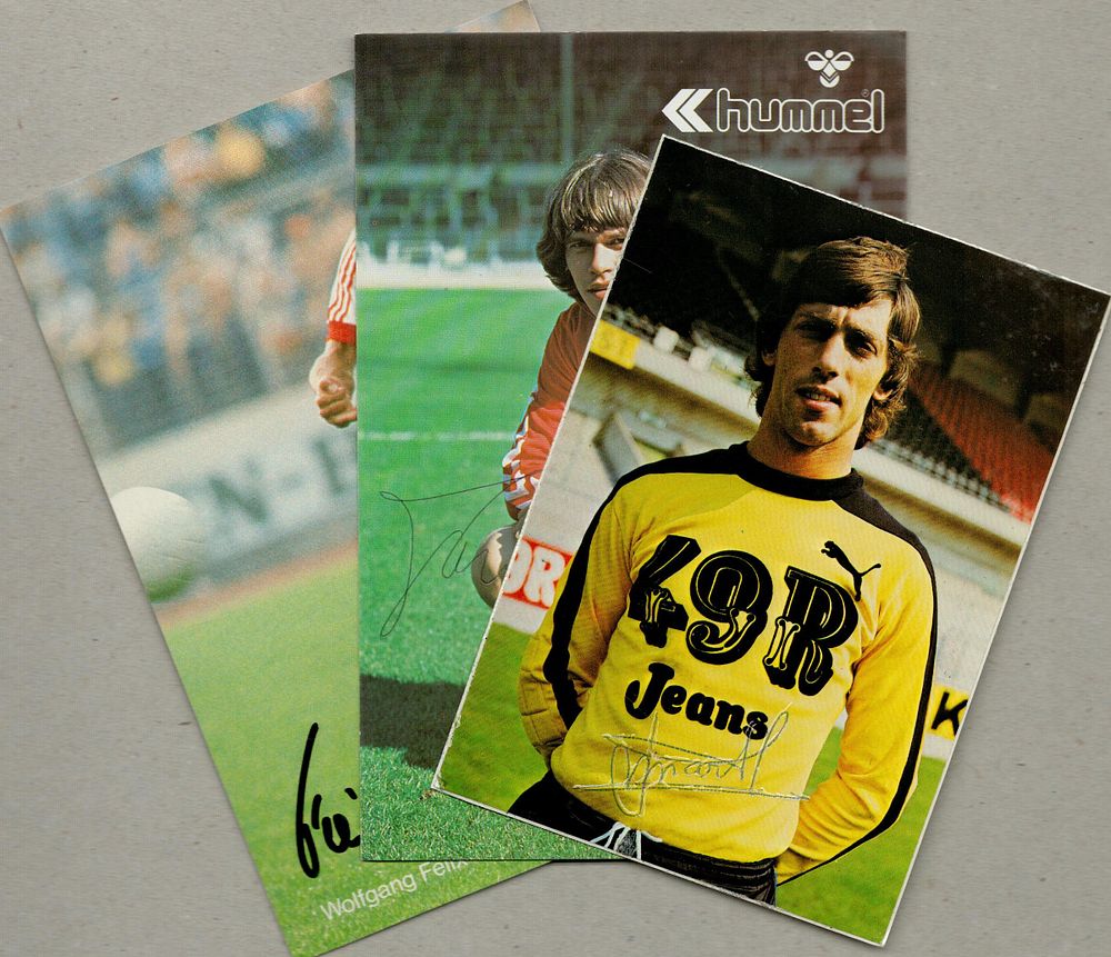 Lot 170: Football Collection signed photo`s Frank Arnesen, Leen Barth...