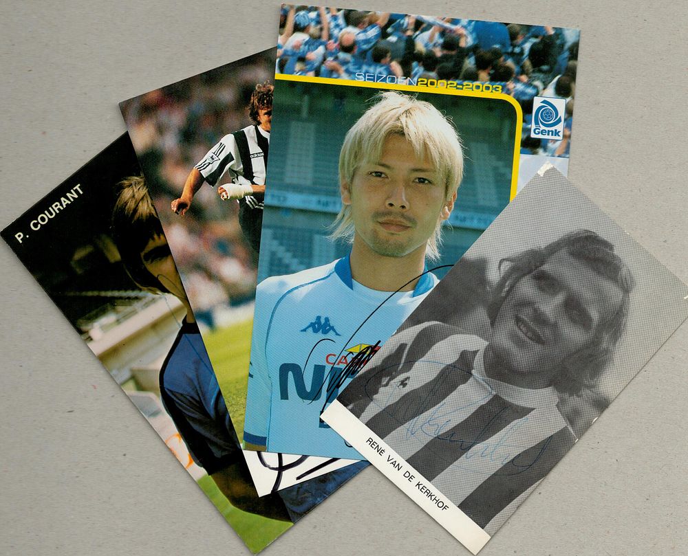 Lot 172: Football Collection signed photo`s Rene Van DE Kerkhof,...