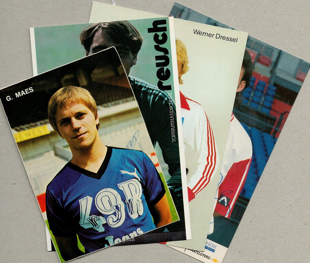 Lot 174: Football Collection signed photo`s Aurelio Vidmar, Werner Dressel,...