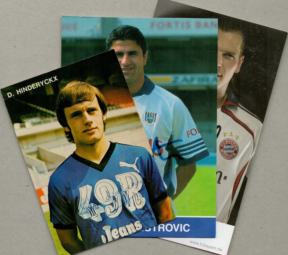 Lot 176: Football Collection signed photo`s Nenad Jestrovic, D.Hinderyckx and...