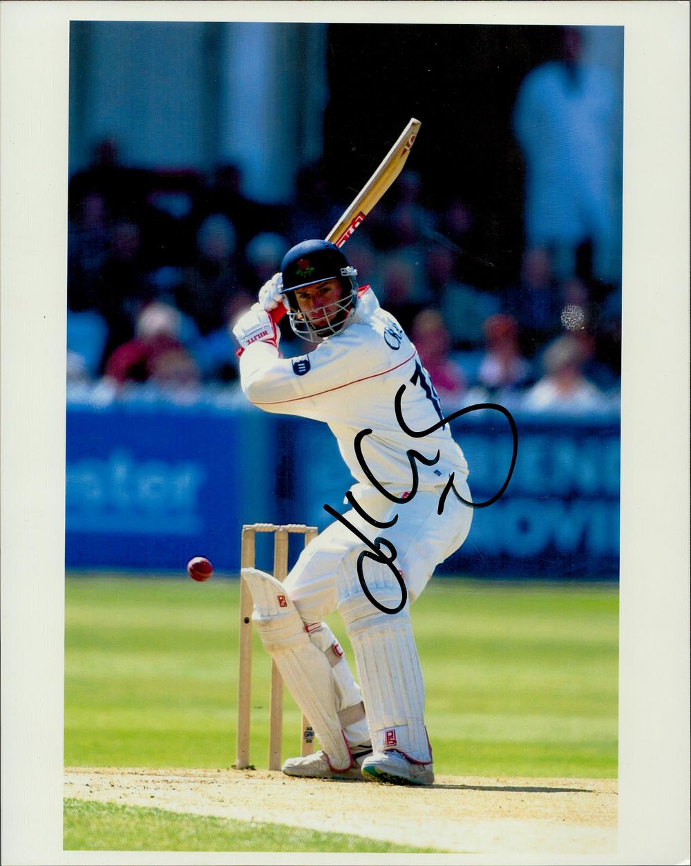 Lot 180: John Crawley signed 10x8inch colour photo. Good condition....
