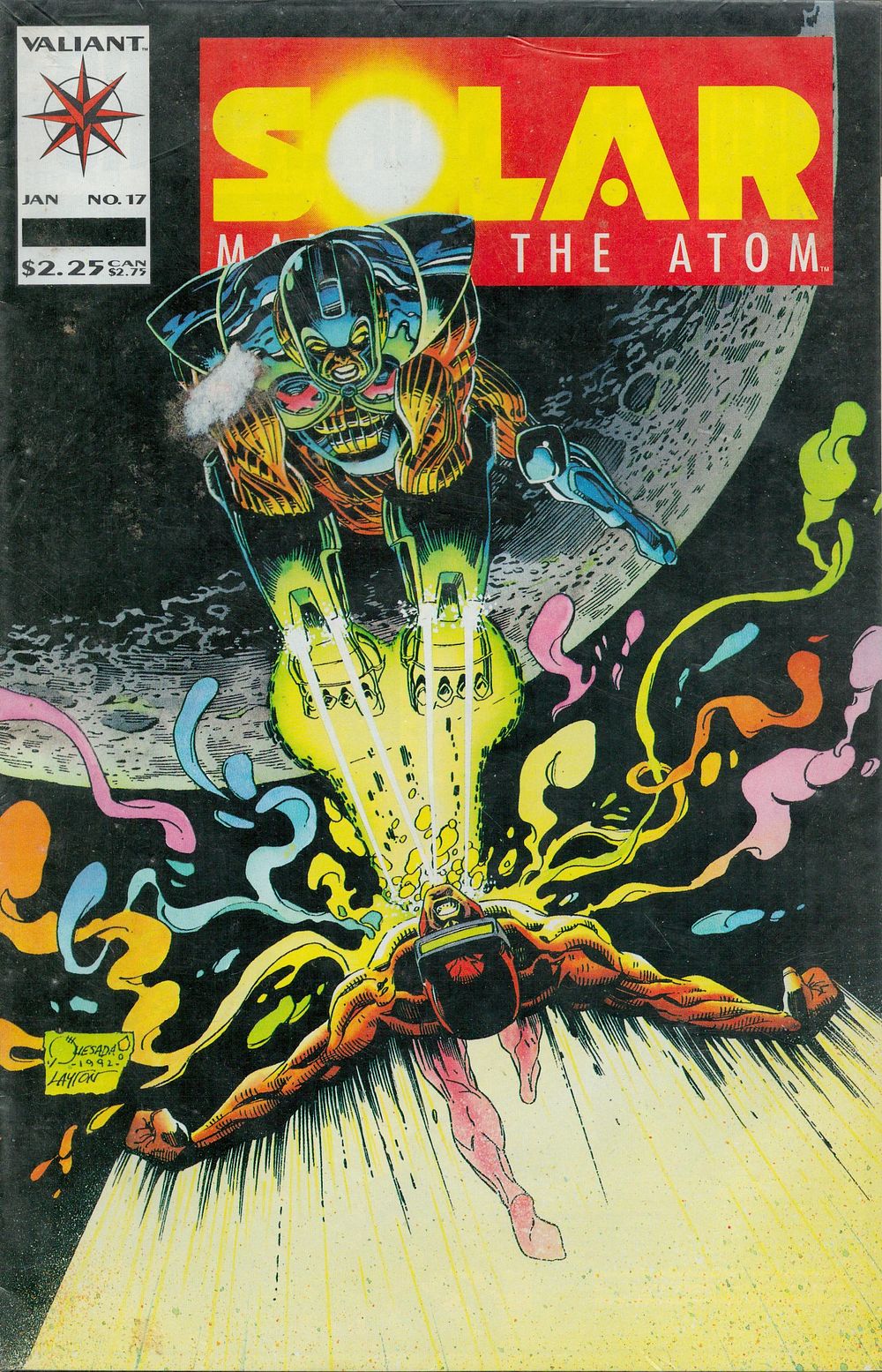 Lot 205: Valiant Solar Man of the Atom January no....