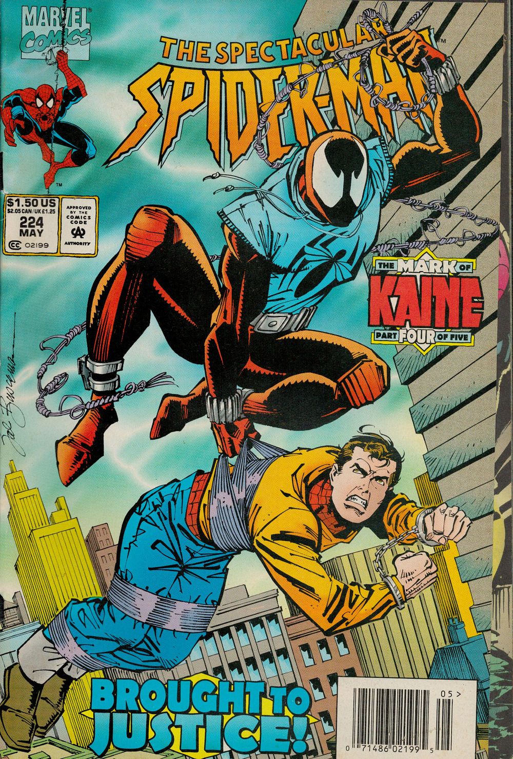 Lot 221: Marvel Comics The Spectacular Spiderman no. 224 May...