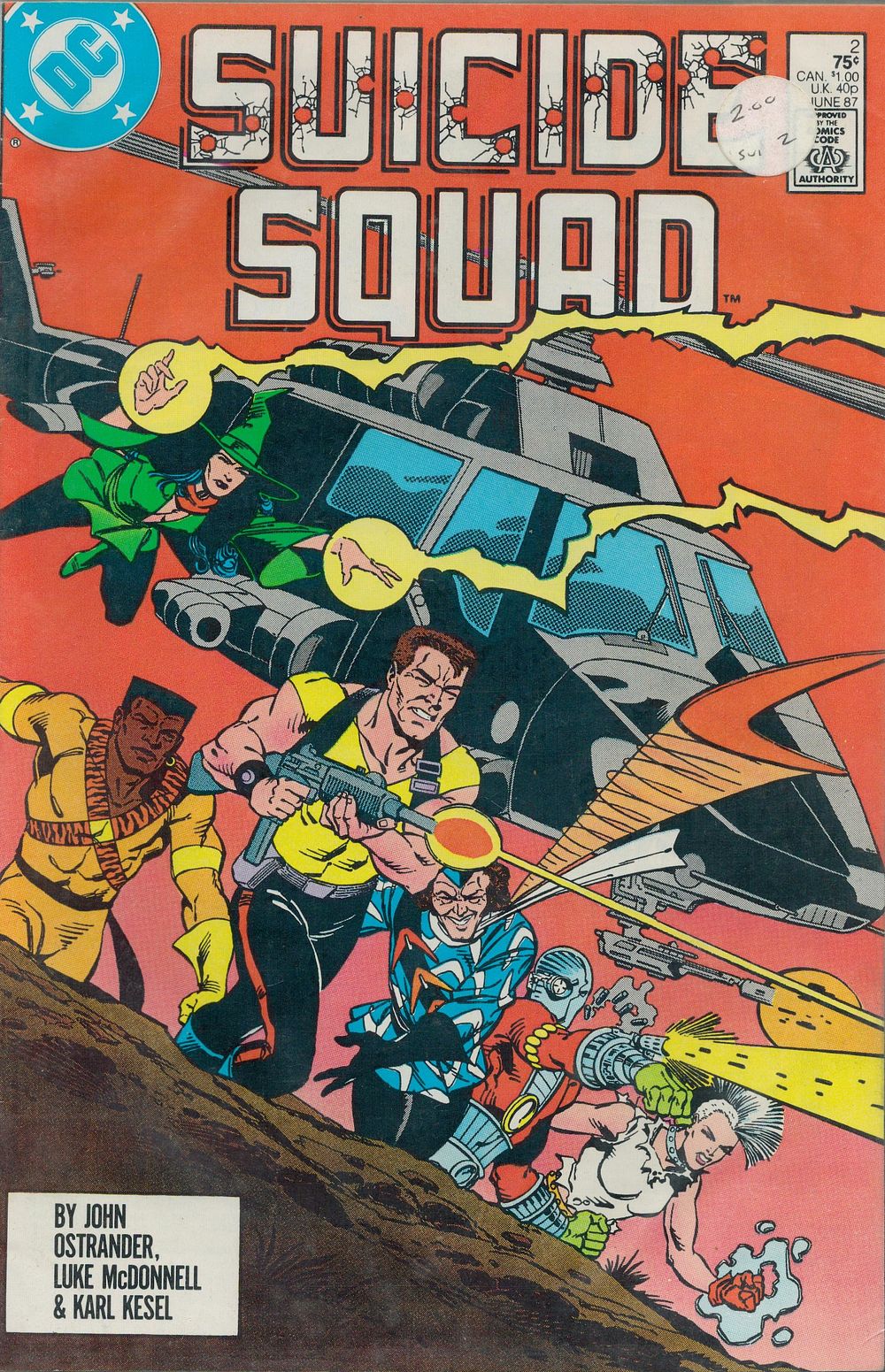 Lot 224: DC Comics Suicide Squad no 2. 1987 comic...