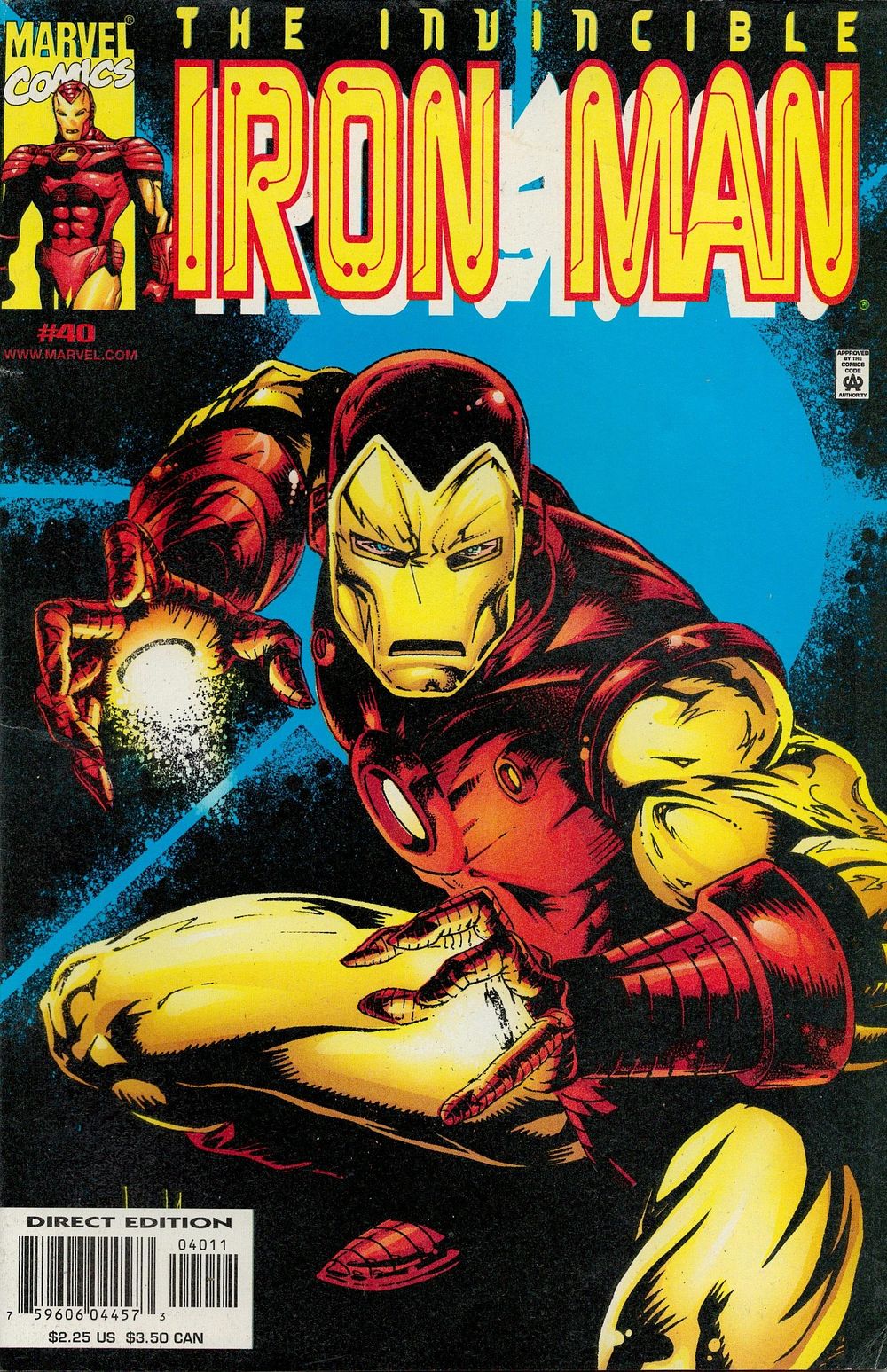 Lot 239: Marvel Comics The Incredible Iron Man no.40 comic...