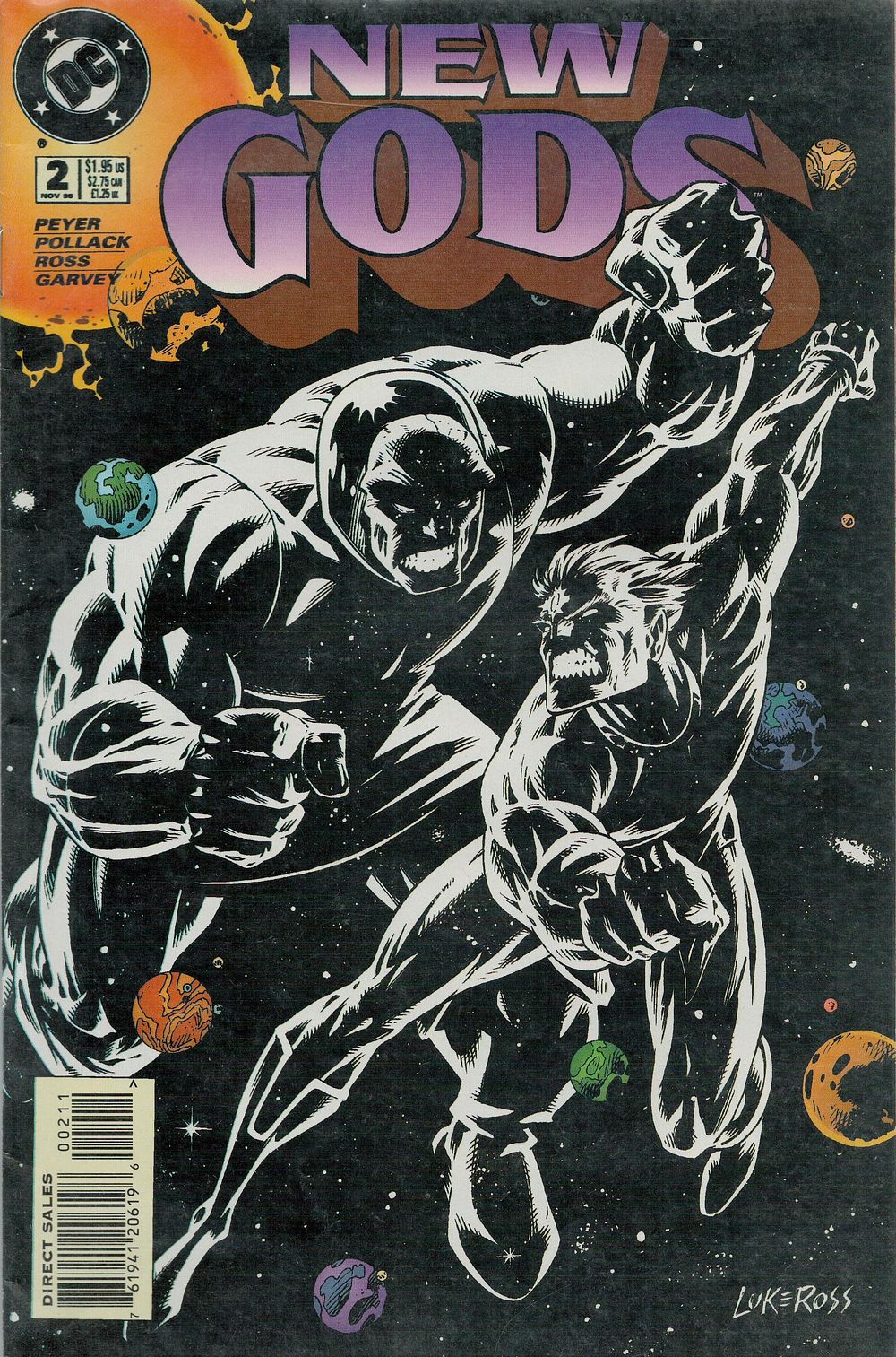 Lot 243: DC Comics New Gods no.2 November 1995 comic...
