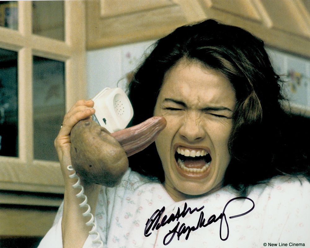 Lot 256: Heather Langenkamp signed 10x8inch colour photo. Good condition....