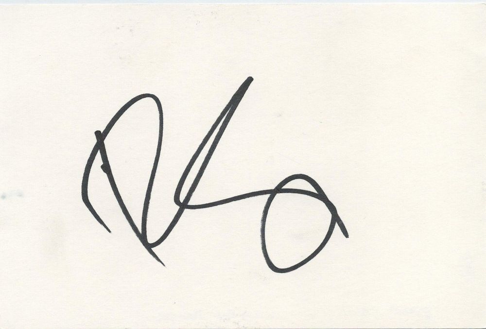 Lot 270: Fiona Shaw signed 6x4inch white card. Good condition....