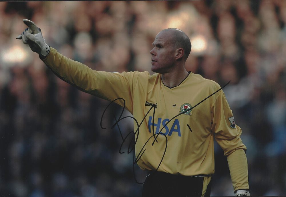 Lot 152: BRAD FIEDEL signed Blackburn 8x12 Photo.