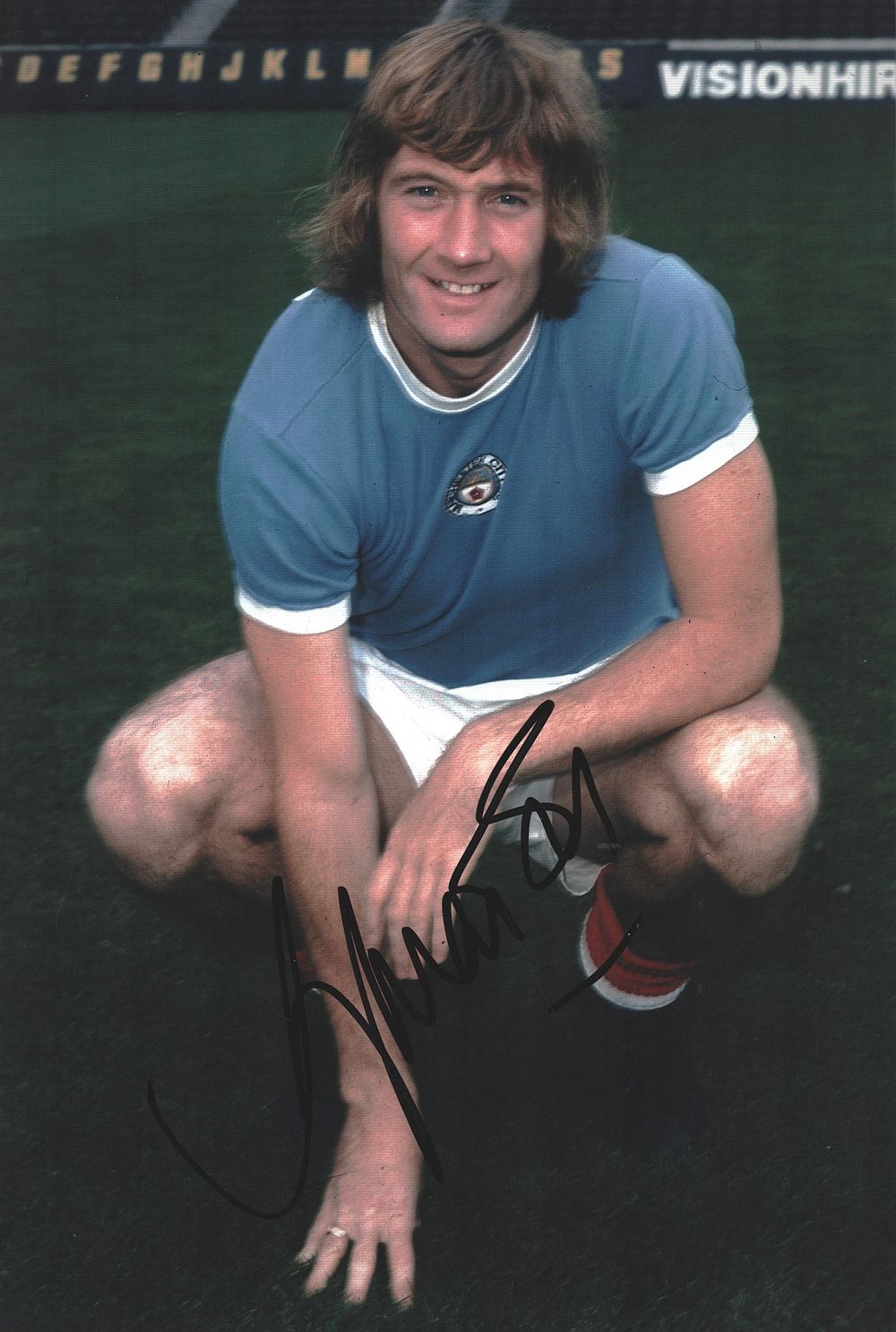 Lot 189: RODNEY MARSH signed 8x12 Manchester City Photo