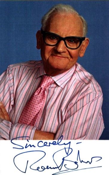 Lot 236: Ronnie Barker signed 6x4inch colour photo.
