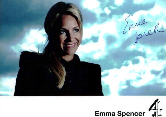 Lot 244: Emma Spencer signed 7x5inch colour photo.