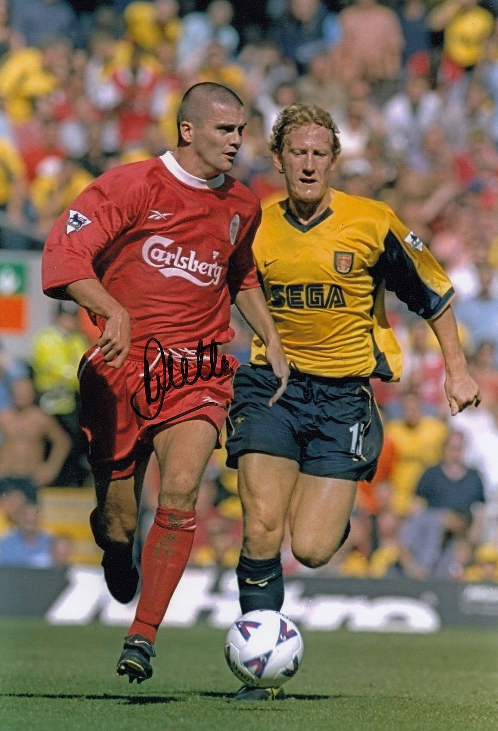 Lot 250: Autographed LIVERPOOL 12 x 8 Photograph 1999 DOMINIC...