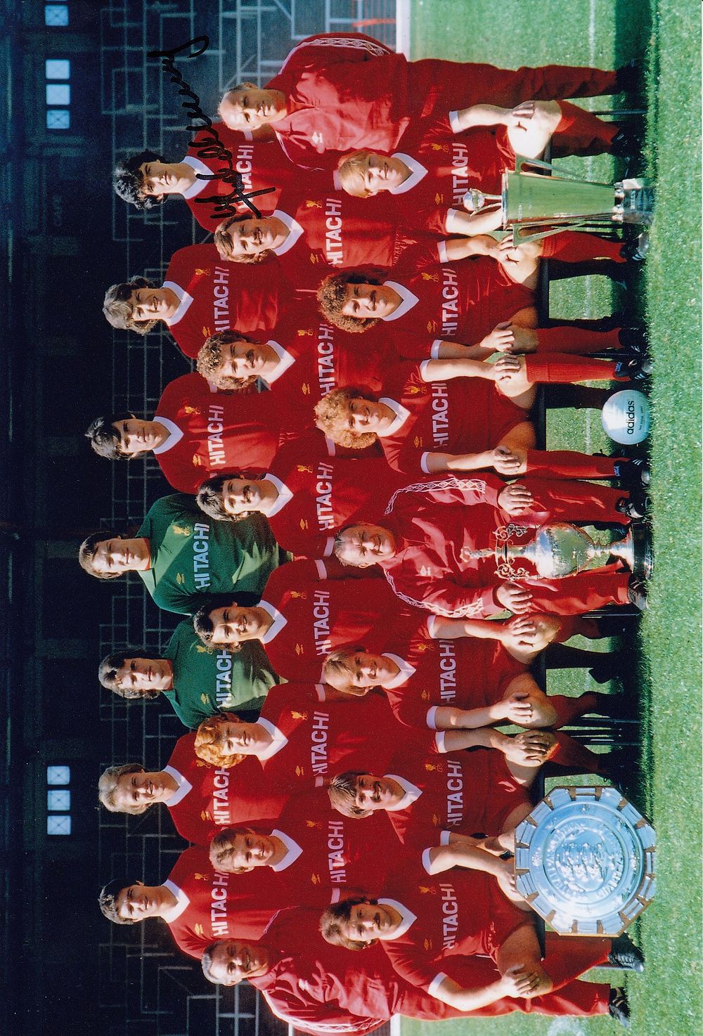 Lot 252: Autographed LIVERPOOL 12 x 8 Photograph 1979 FRANK...