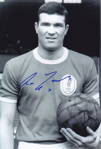 Lot 255: Autographed LIVERPOOL 12 x 8 Photograph 1961 RON...