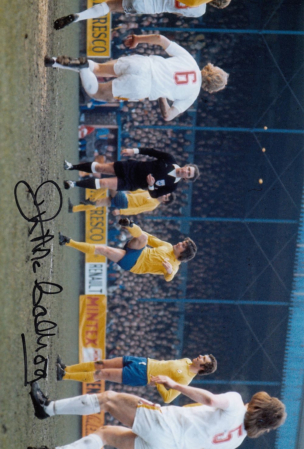 Lot 303: Autographed SOUTHAMPTON 12 x 8 Photograph 1976 JIM...