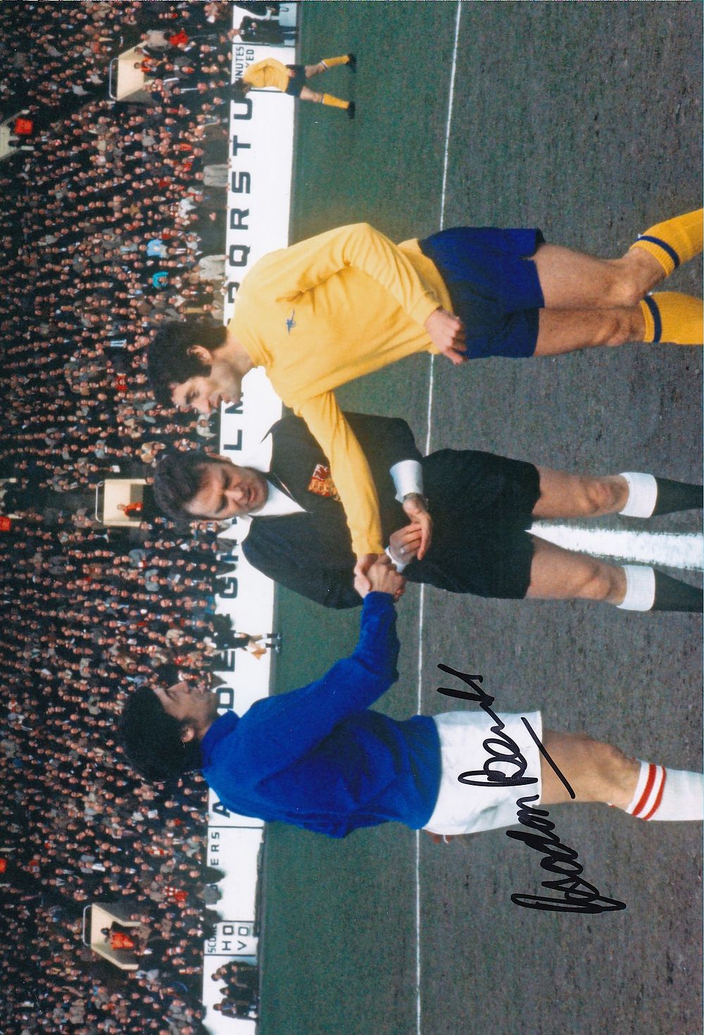 Lot 308: Autographed STOKE CITY 12 x 8 Photograph 1971...