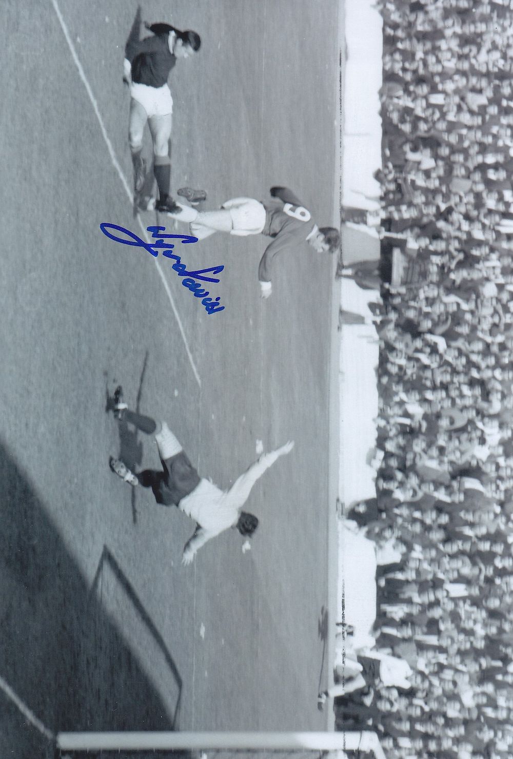 Lot 326: Autographed WALES 12 x 8 Photograph 1964 WYN...