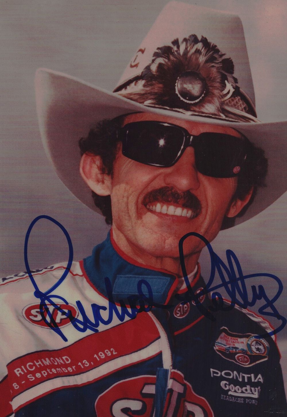 Lot 348: Richard Petty signed 7x5inch colour photo.