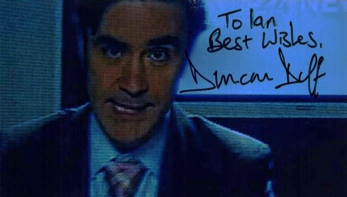Lot 375: Duncan Duff signed 7x4inch colour photo. Dedicated.