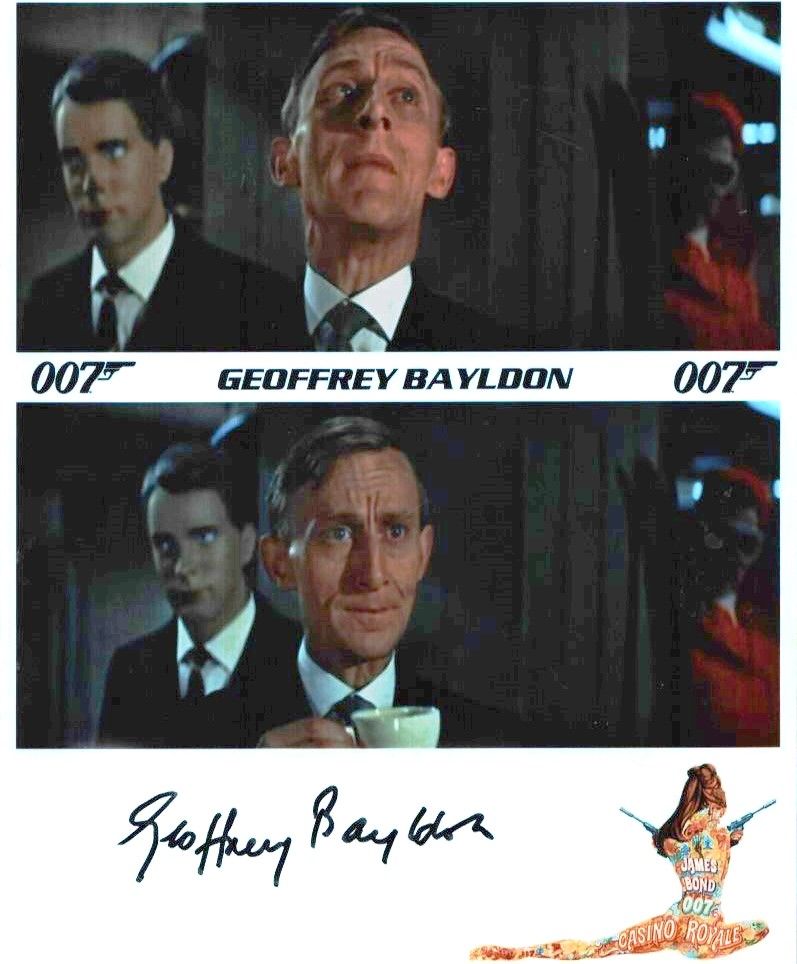 Lot 412: Geoffrey Bayldon signed 10x8 inch colour photo.