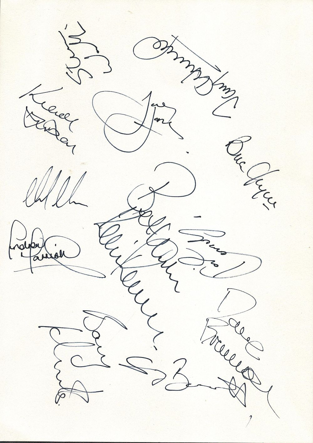 Lot 431: Joey Jones, Dave Brammer, Barry Hunter, Brian Flynn,...