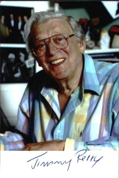 Lot 479: Jimmy Perry signed 6x4inch colour photo.