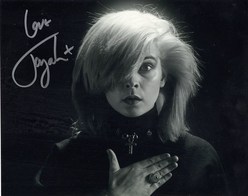Lot 484: Toyah, pop star and actress signed B&W 8x10...