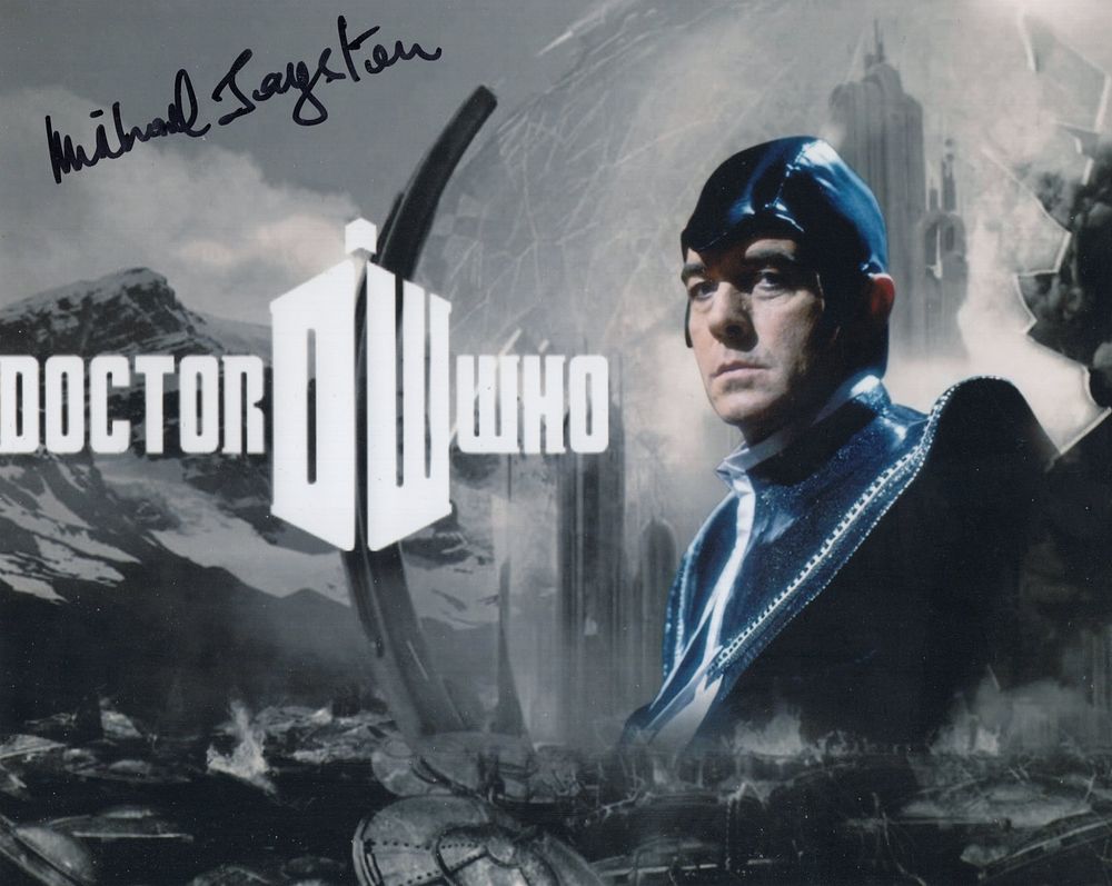 Lot 487: Doctor Who 8x10 colour photo signed by actor...