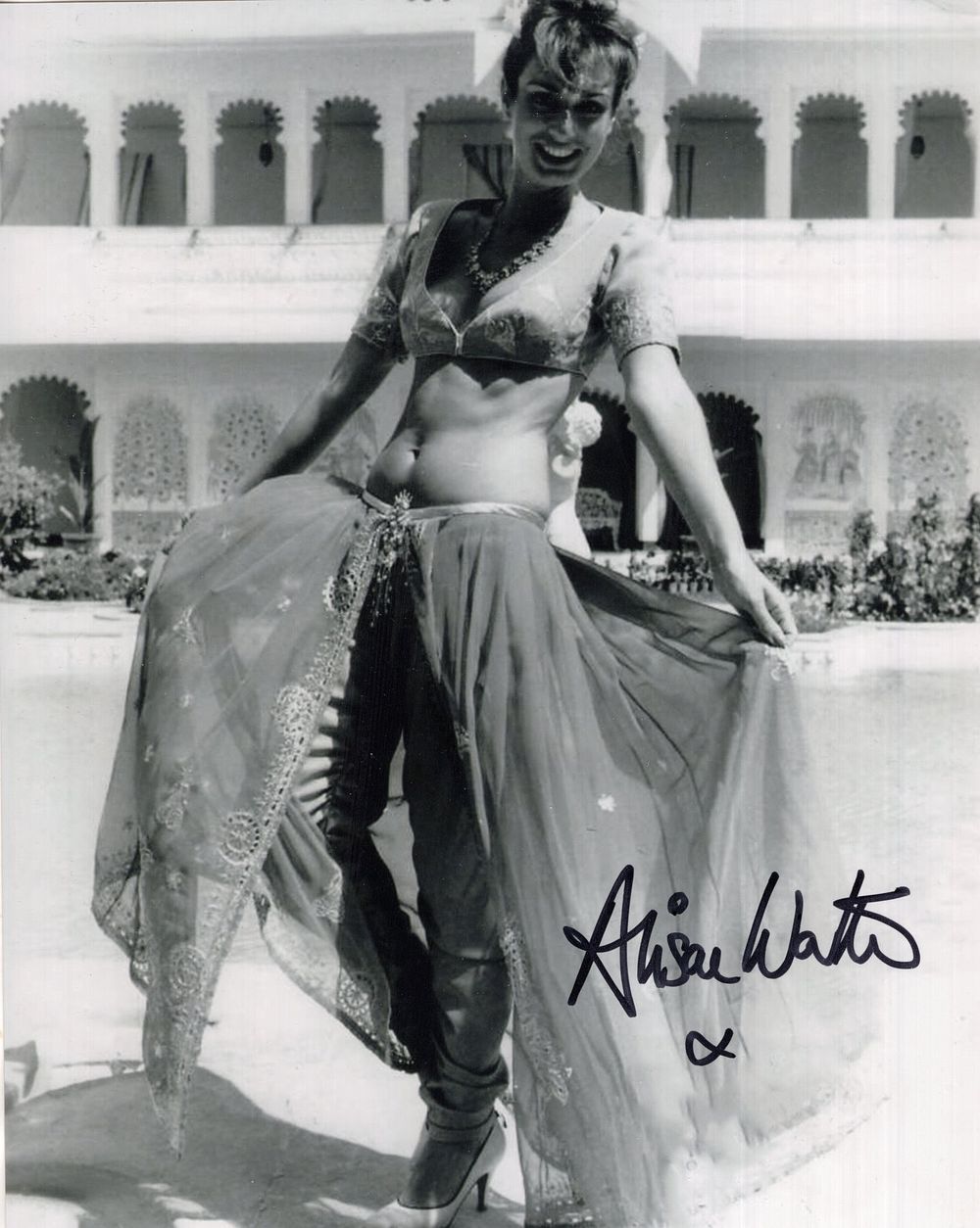 Lot 488: 007 James Bond movie star Alison Worth signed...