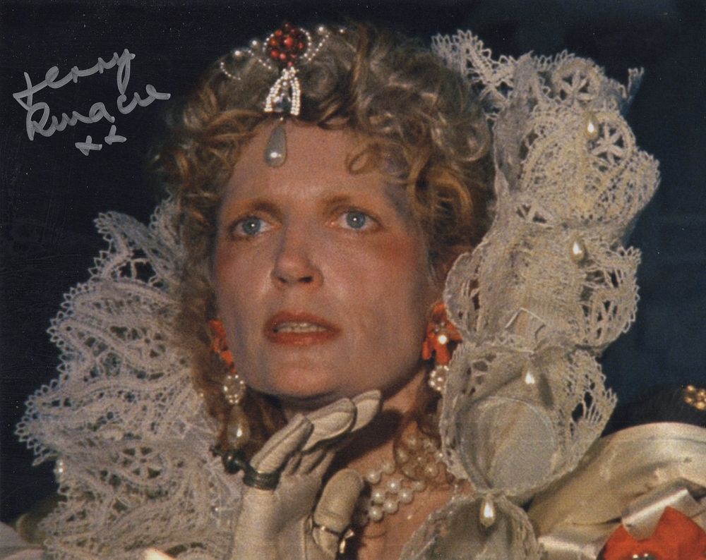 Lot 505: Jenny Runacre, actress signed colour 8x10 photo from...