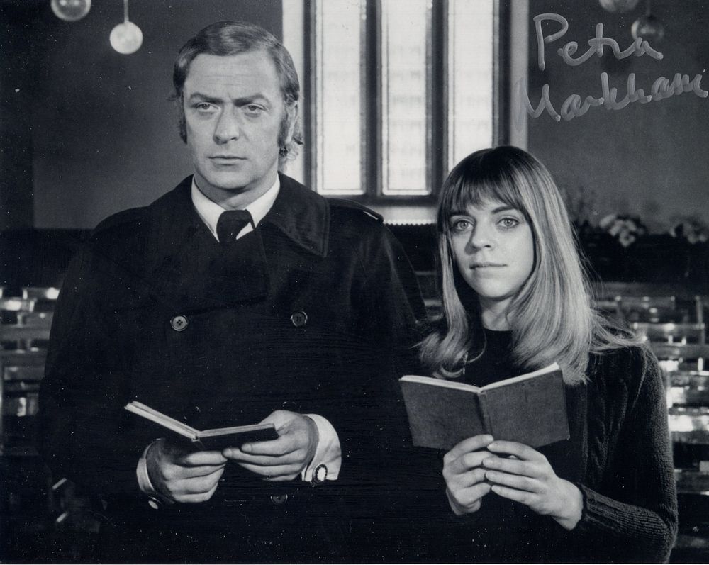 Lot 535: Petra Markham actress signed B&W 8x10 photo from...