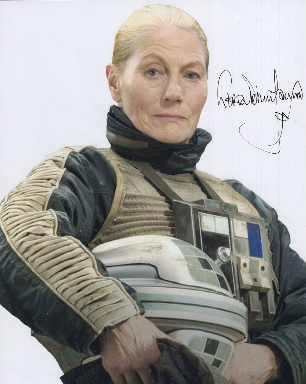 Lot 537: Star Wars Rogue One colour 8x10 photo signed...