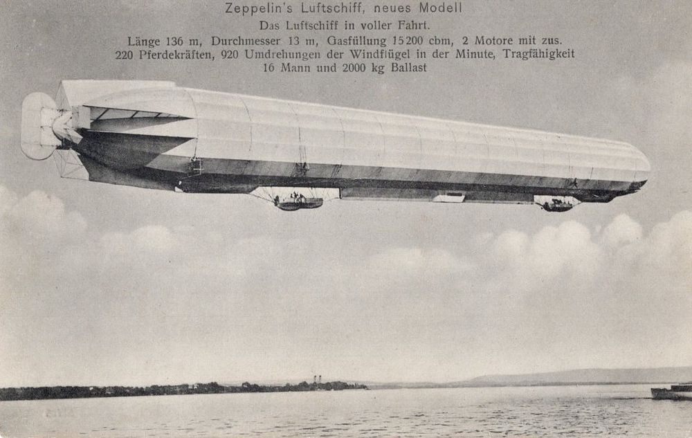 Lot 560: Zeppelin, Graf Von, Count Ferdinand von Zeppelin (8...