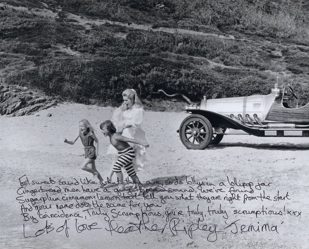 Lot 572: Chitty Chitty Bang Bang film 8x10 B&W photo...