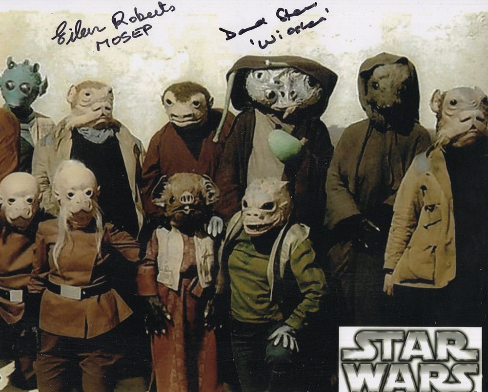 Lot 613: Star Wars A New Hope colour 8x10 photo...