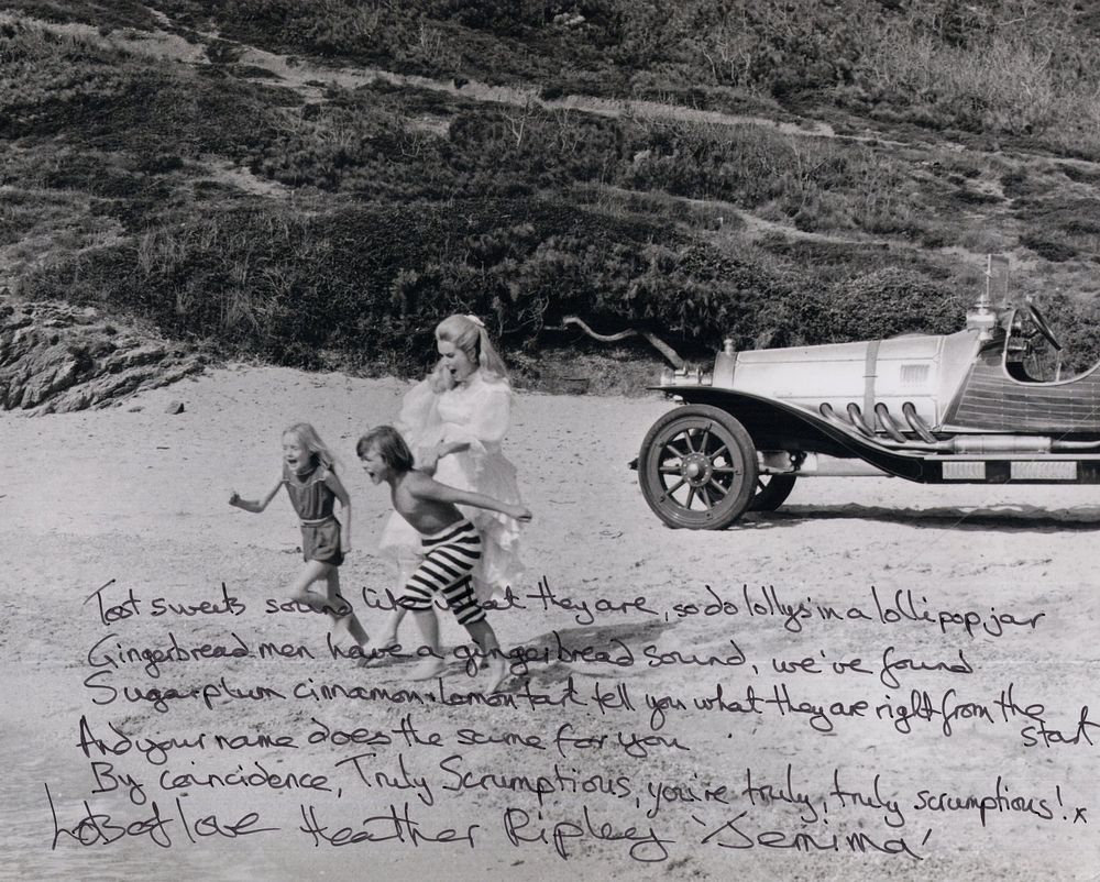 Lot 641: Chitty Chitty Bang Bang film 8x10 B&W photo...