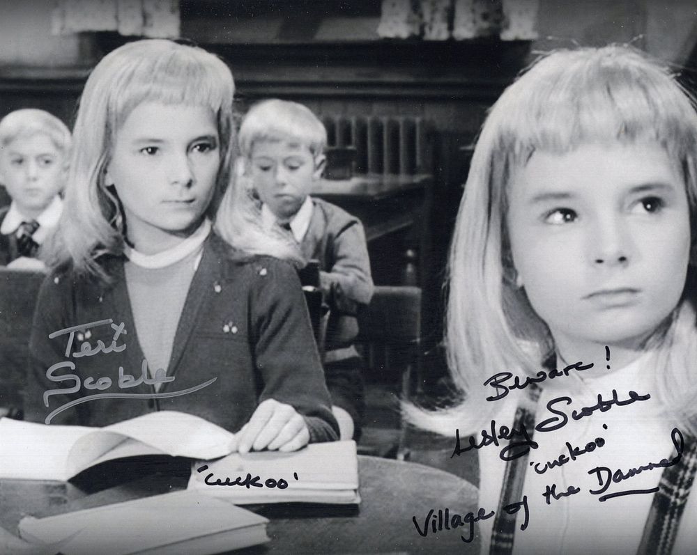 Lot 644: Village of the Damned horror movie 8x10 B&W...