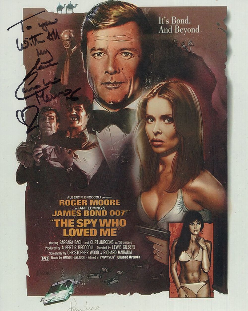 Lot 658: 007 James Bond movie The Spy Who Loved...