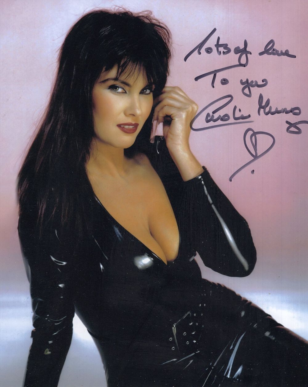 Lot 667: 007 James Bond girl and model Caroline Munro...