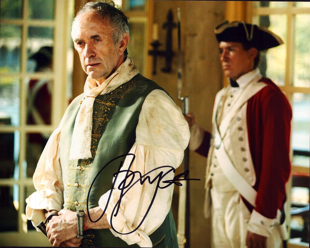 Lot 175: Jonathan Price signed 10x8inch Pirates of the Caribbean...