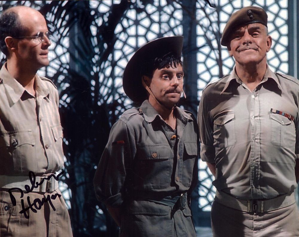 Lot 179: Melvyn Hayes signed It Aint Half Hot Mum...