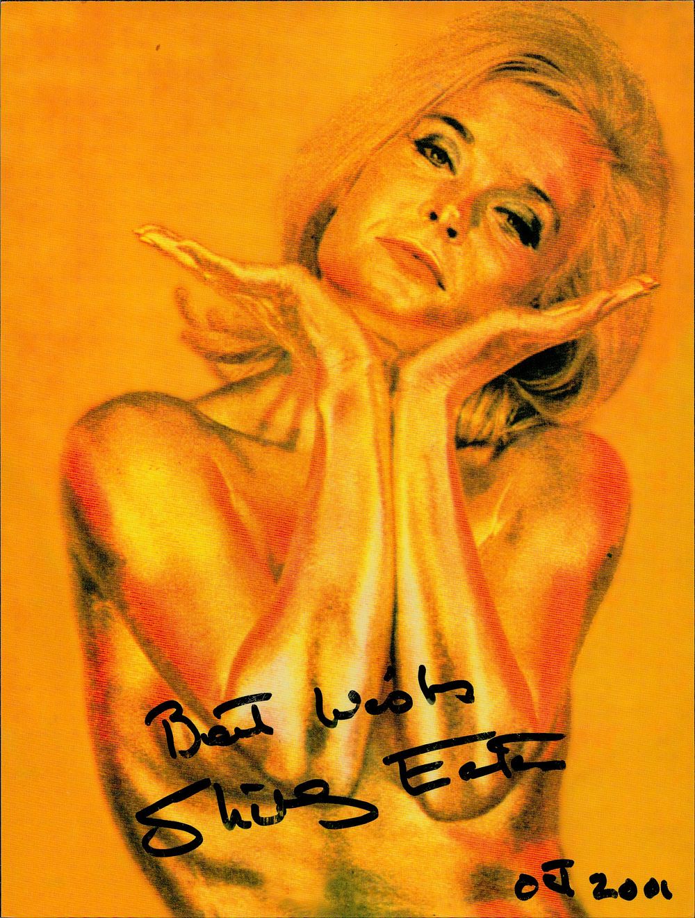 Lot 346: 8x6 James Bond Goldfinger Official Fan Club colour...