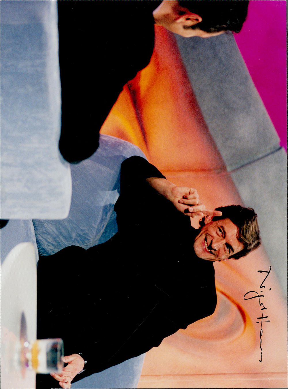 Lot 347: 10x8 Nigel Havers English actor signed TV still...
